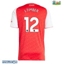 Arsenal Jurrien Timber #12 Hjemmedrakt 2025-26 Kortermet